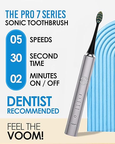 Miniatura 3 de Voom Sonic Pro 7 Series Cepillo de dientes electrónico recargable