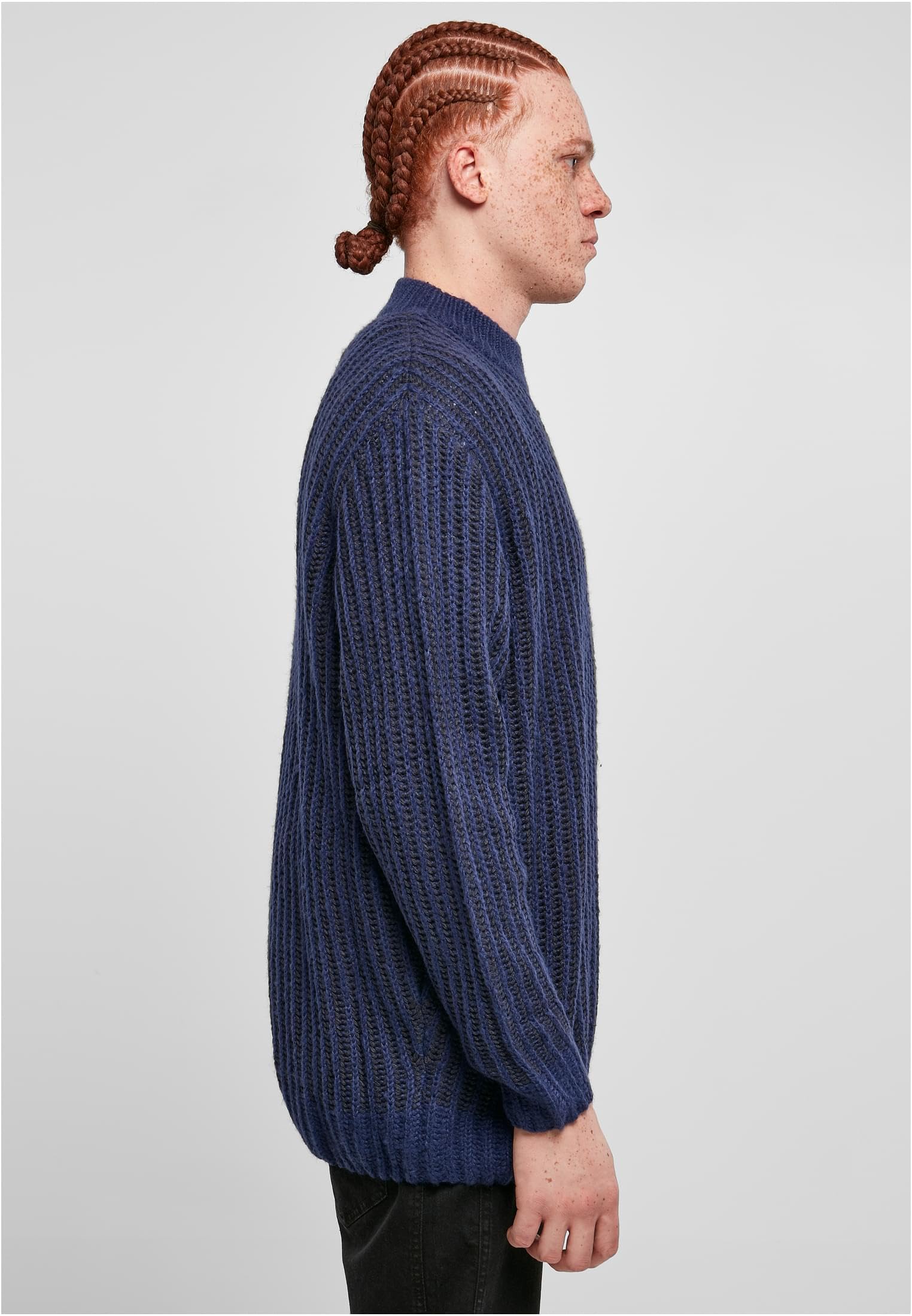 Urban Classics Bluza sportowa Mężczyźni Oversized Two Tone Sweater