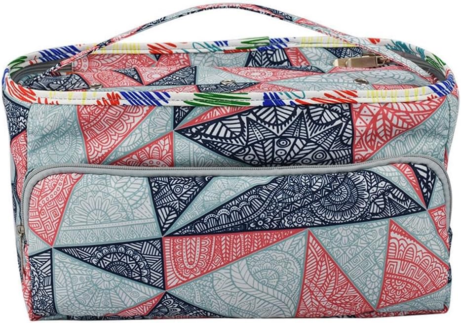 Yarn Knitting Bag for DIY Needle Arts Craft Holder Tote Organizer Storage Crochet Bag Empty Square Storage Bag(E)