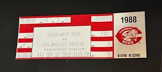 Tom Browning Perfect Game Full Ticket, Baseball Memorabilia, Collectible Sports Ticket