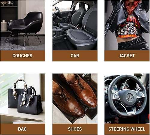 Miniatura 5 de ARTME Juego de pintura acrílica para cuero, 20 colores x 1.0 fl oz, kit de tinte acrílico para cuero, perfecto para zapatos, tenis, chaquetas, sofás