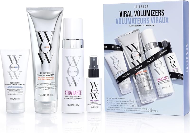 COLOR WOW Xtra Large Volumizer – Alcohol-Free Foam for Weightless Volume | Alcohol-free hair volumizer. Formulated to deliver long-lasting volume and noticeable thickness for thin, flat, or limp hair.
