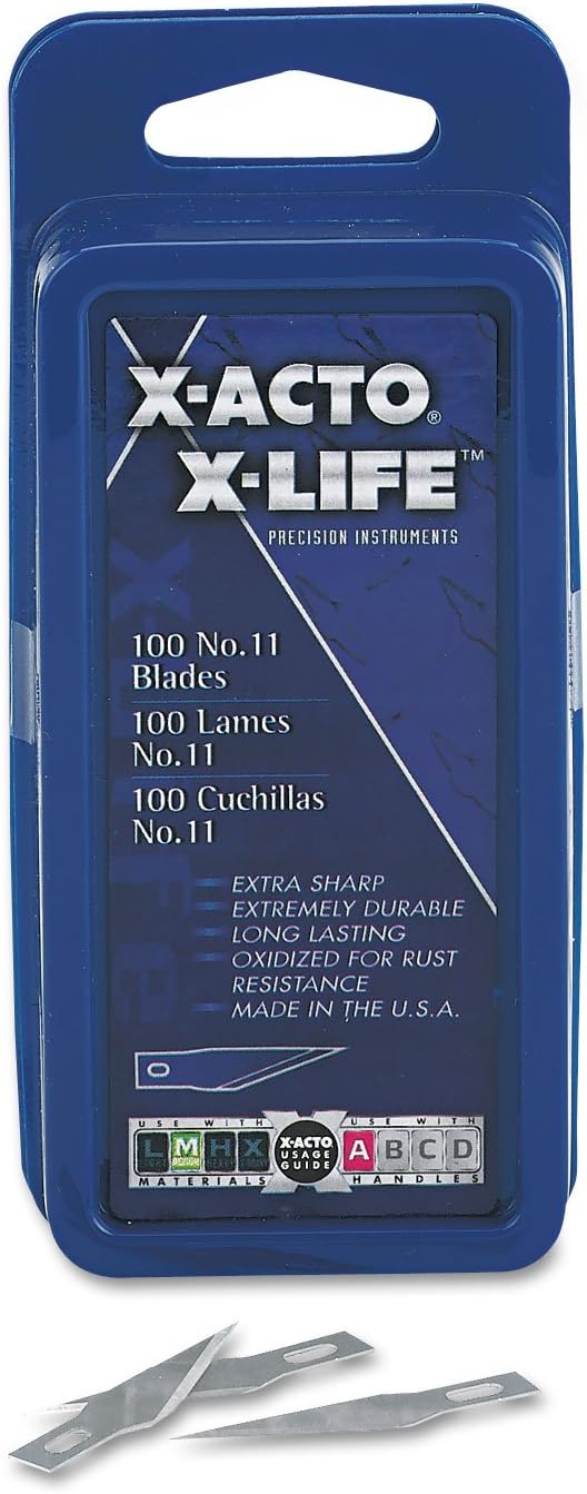 #11 Bulk Pack Blades for X-Acto Knives, 100 per Box
