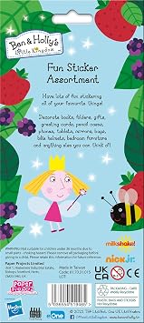 المشاريع الورقية حزمة ملصقات Ben & Holly's Little Kingdom Assortment | تتضمن 3 أنواع من الملصقات | مثالية للديكور و Scrapbooking ، أزرق ، 24.5 سم × 11 سم ( 01.70.31.015 )