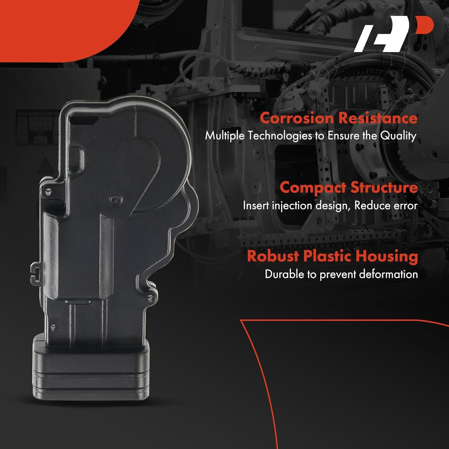 A-Premium Right Passenger Side Sliding Door Lock Actuator Compatible with 1998-2003 Toyota Sienna, 3.0L, Mini Passenger Van, Power Sliding Door - Replace# 6913008020