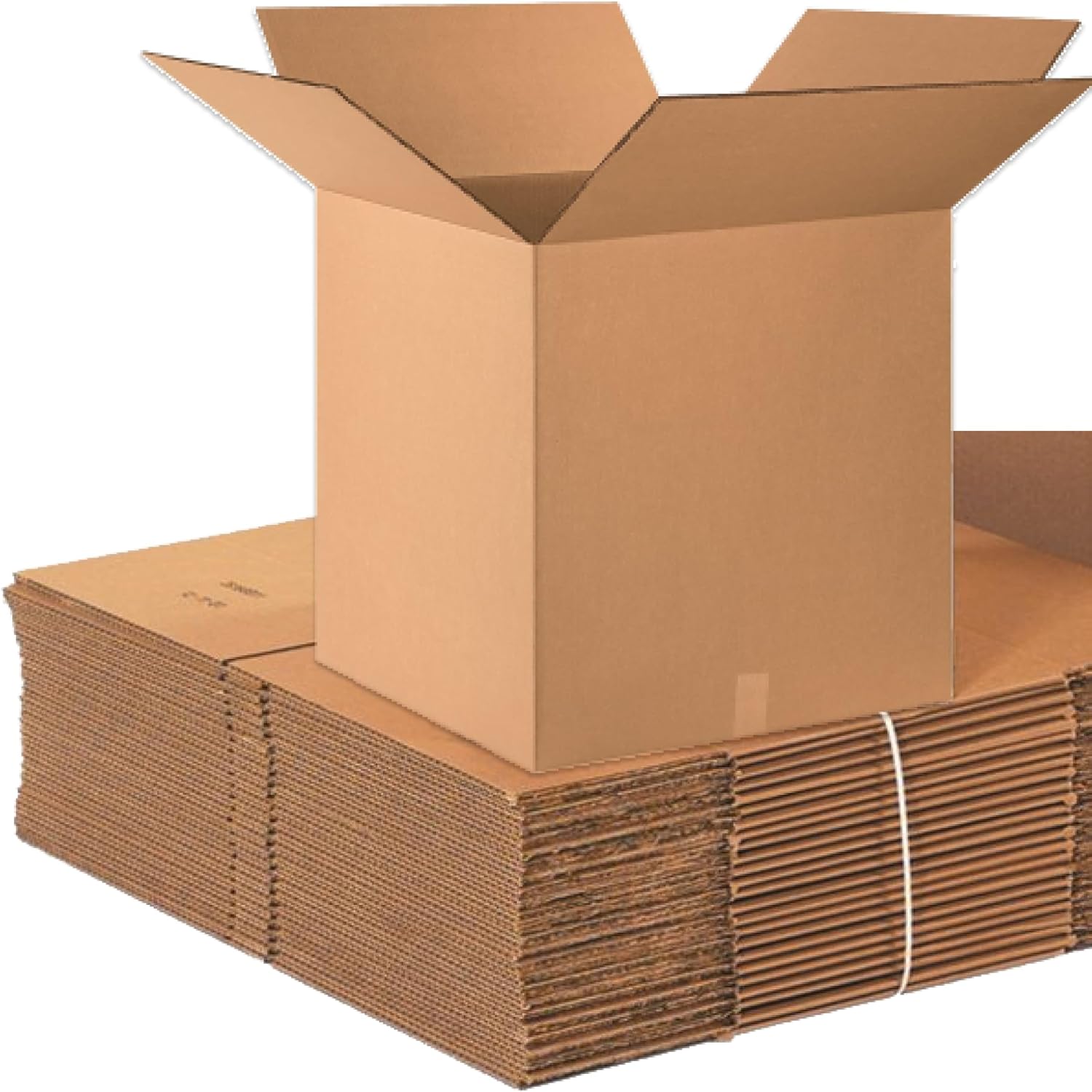 BOX USA Shipping Boxes Large 24"L x 24"W x 24"H 10-Pack - Corrugated Cardboard Box for Moving, Mailing, Packing, Packaging and Storage