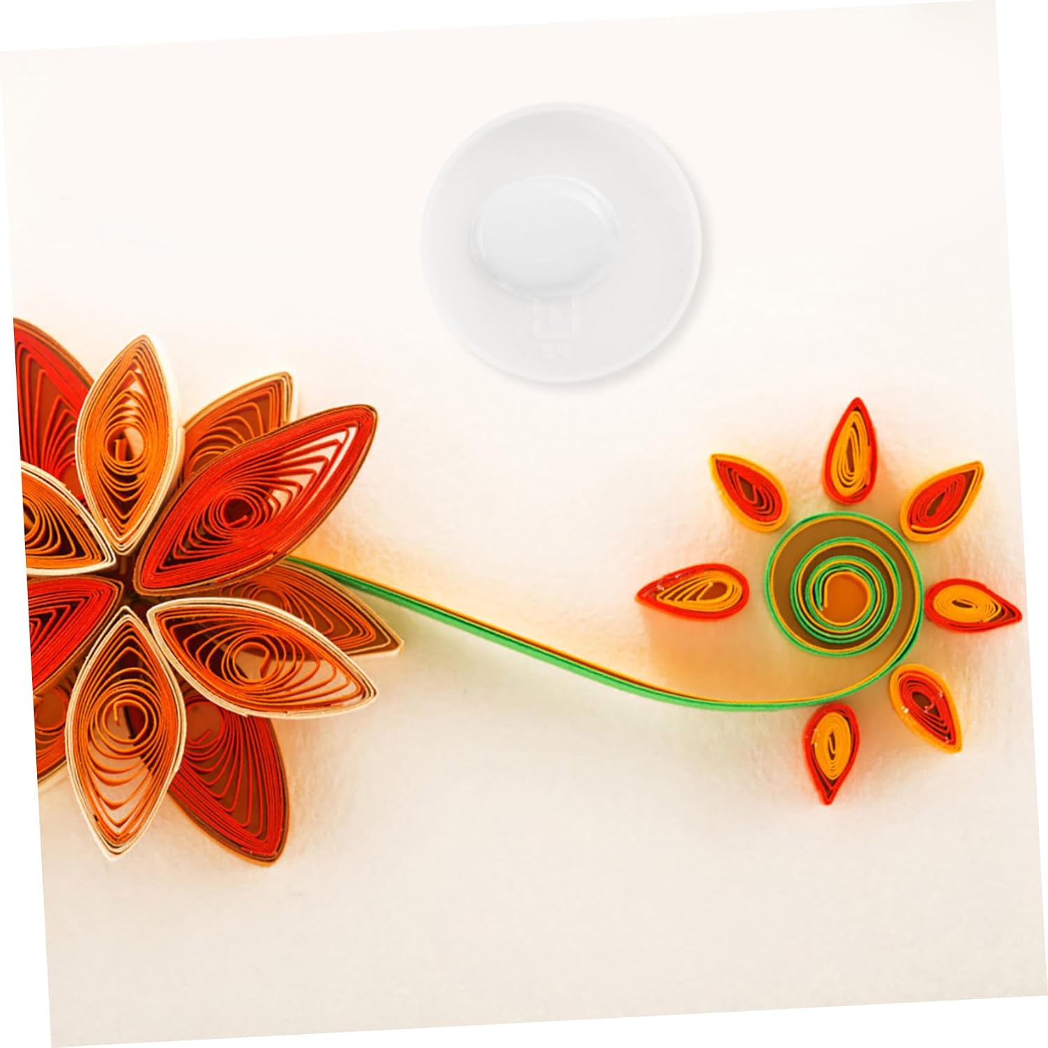 OSALADI 20 Pcs Clear Glue Dispensing Plates Reusable Small Glue Plate for Paper Quilling Plastic Tray for Crafting DIY Projects Portable 1.77 X 1.77 X 0.31 in