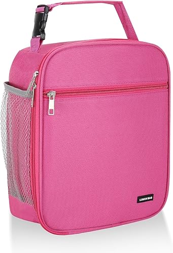 Miniatura 20 de Lonchera para hombres y mujeres, lonchera aislada, para el trabajo, picnic, viajes (gris)