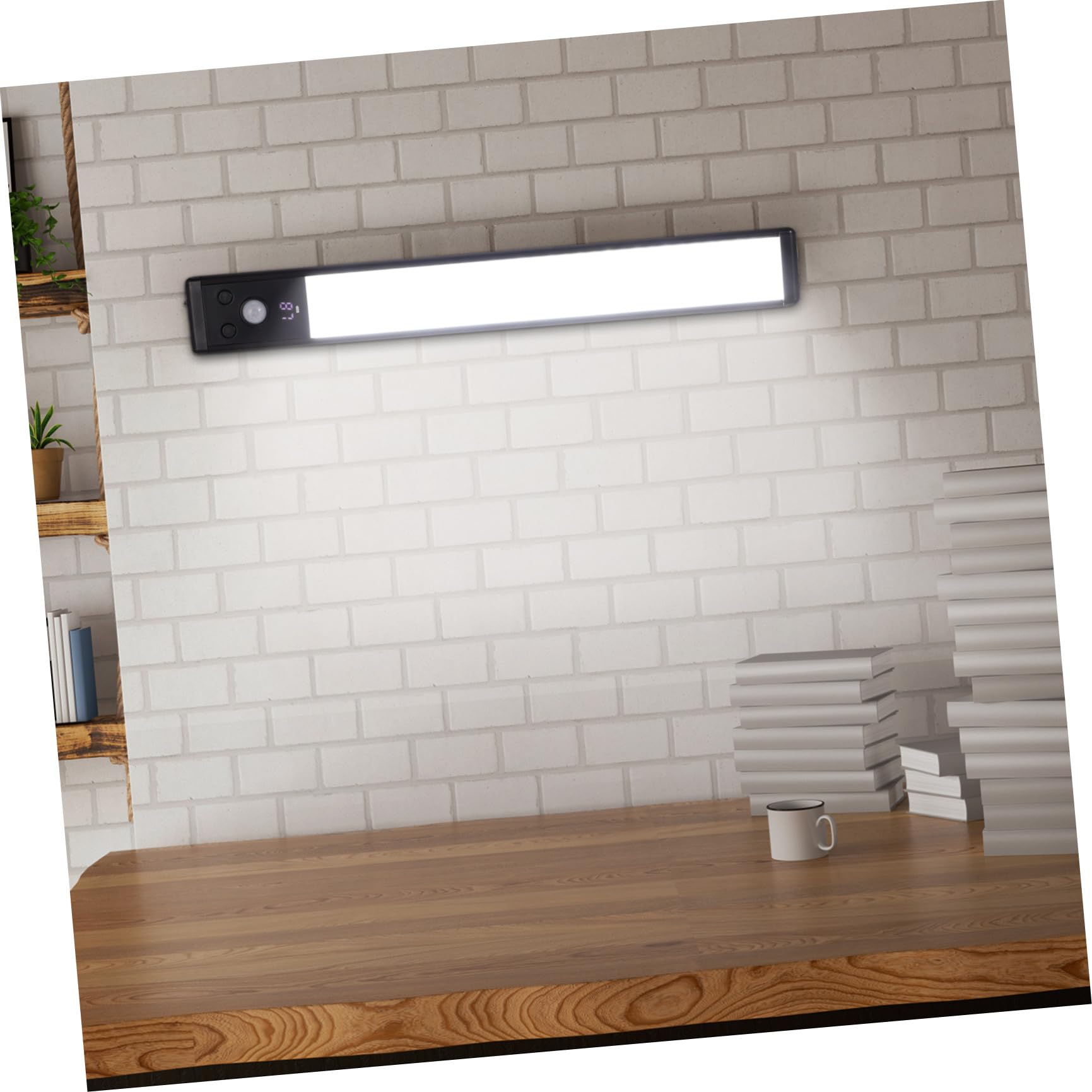 NUOBESTY 4piezas Luz Led Para Gabinetes Cocina Tiras Sensor Movimiento Iluminación y Duradera