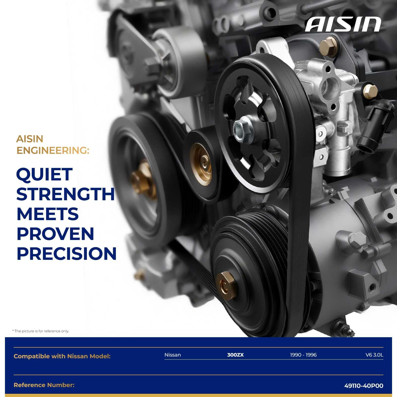 AISIN AFTERMARKET PSPN-00273 Power Steering Pump - Compatible with