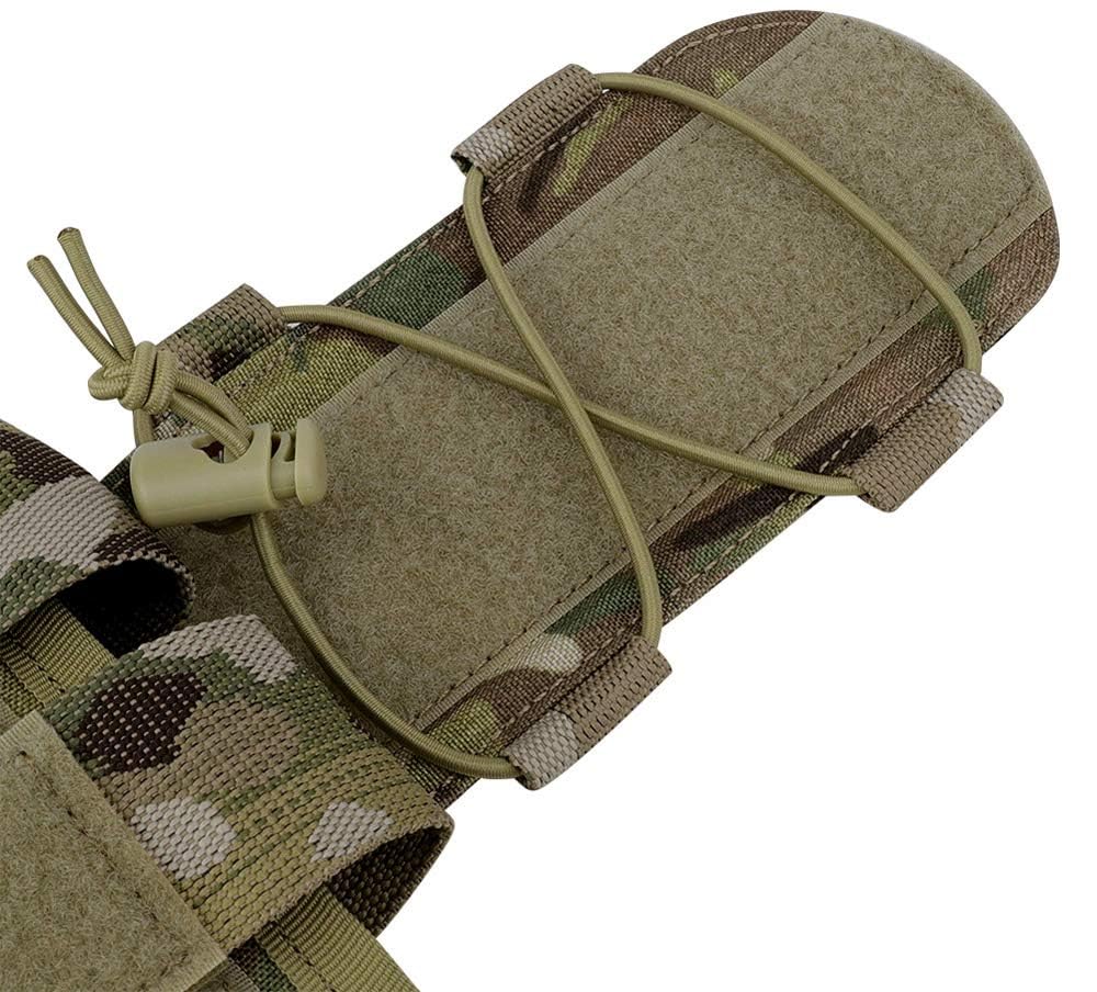 Taktische Helm Batterie Tasche, Gegengewicht Tasche Ausgleichsgewicht Tasche mit Klettverschluss für MK2 Taktische Helme