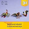 LEGO Creator 3 en 1 Juguete de Animales Salvajes Araña Sorprendente - Juguete de Construcción con 3 Opciones de Construcción, Araña, Escorpión o Serpiente - Figuras de Animales para Niños, Niñas, Mayores de 7 Años - Idea de Regalo para Cumpleaños - 31159 5