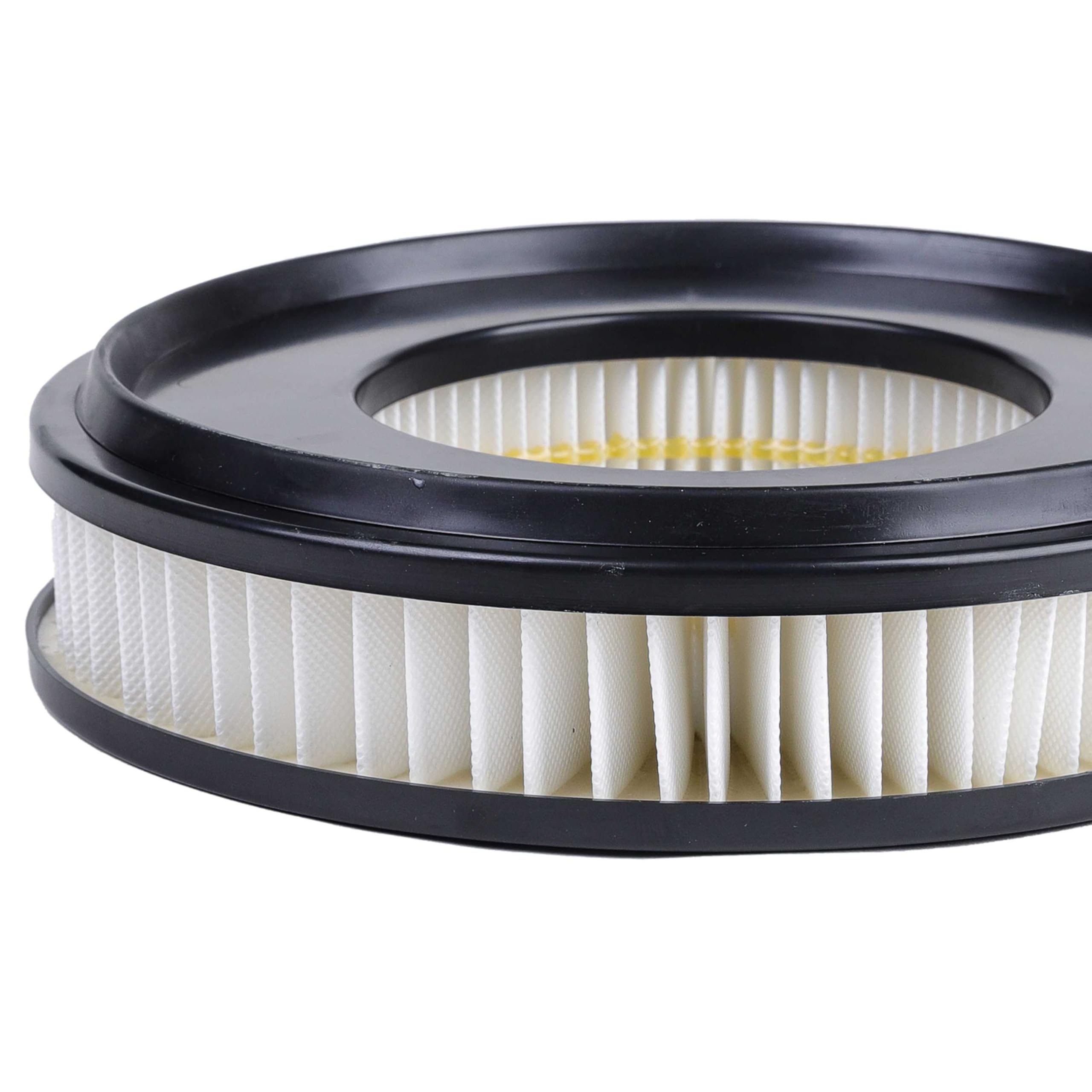 vhbw Filtr do odkurzacza kompatybilny z odkurzaczem Nilfisk VL500-35 BDF, VL 500 35L, Saltix, VL500-35 EDF, MAXXI II 35 WD - filtr HEPA czarno-biały