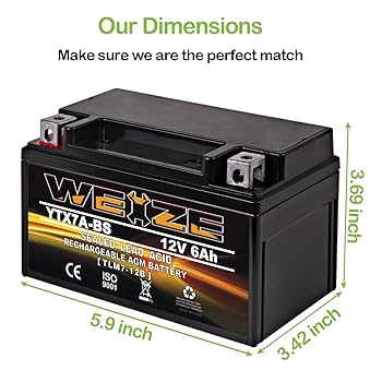 Amazon.com: Weize YTX7A-BS High Performance - Maintenance