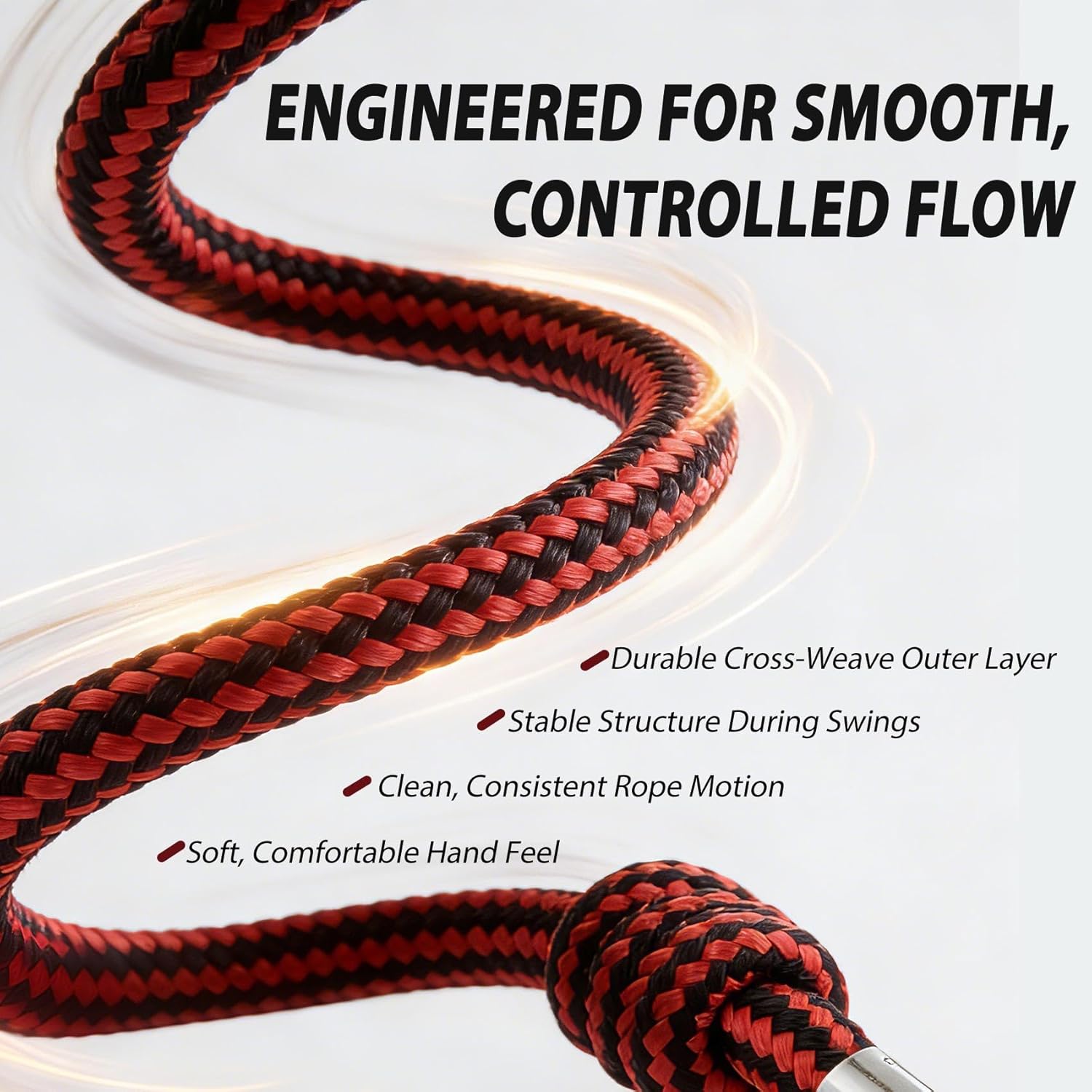 1.5lb Weighted Flow Rope for Men & Women – Heavy Rope Training Tool for Mobility, Coordination & Low-Impact Cardio