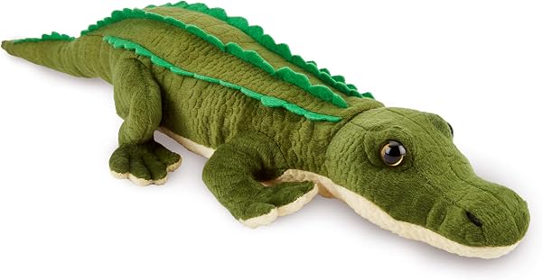 Zappi Co Peluche Morbido e Cuddly per Bambini - Parte della Collezione di Animali Safari, Perfetto per i Bambini (Coccodrillo) - 1