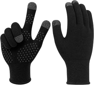 Telooco Gaming Gloves for Sweaty Hands, Ultra-Thin Gaming Gloves | Breathable Touchscreen Gaming Gloves Anti-Sweat Mobile Finger Sleeves