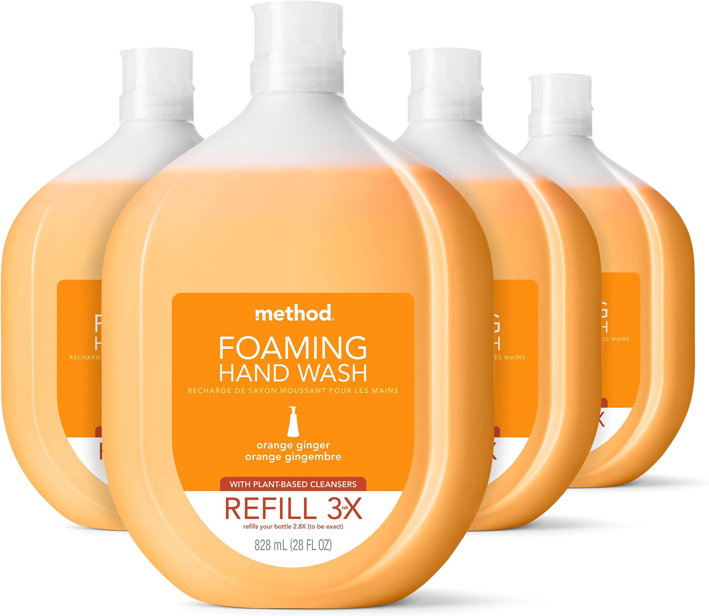 Method Foaming Hand Wash Refill, French Lavender, 28 oz, 6