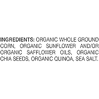 Vista 3 de Late July - Chips de tortilla orgánicos de chía y quinoa, bolsa de 10.1 onzas