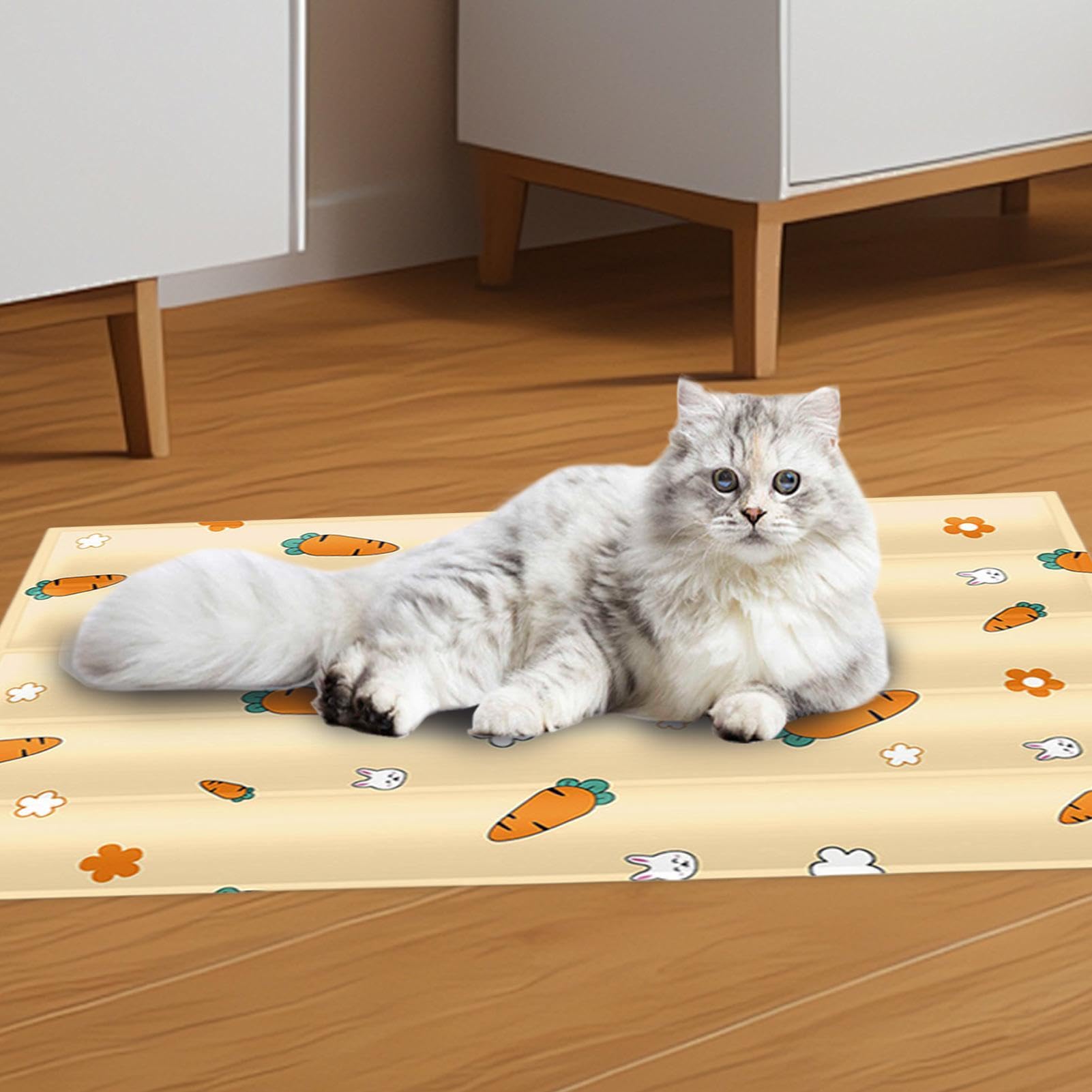 Tappetino Rinfrescante Felino tappeto gabbia cuccia | Cuscino Di Ghiaccio Confortevole Per Cuccioli per animali tappetino fresco tappeto fresco cuccia canile divano cucciolo