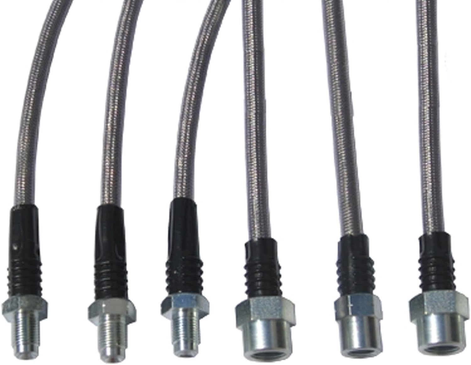 Techna-Fit Brake Line Kit Subaru 2001-2007 Legacy GT all 6 line brake kit - SUB-1130CL