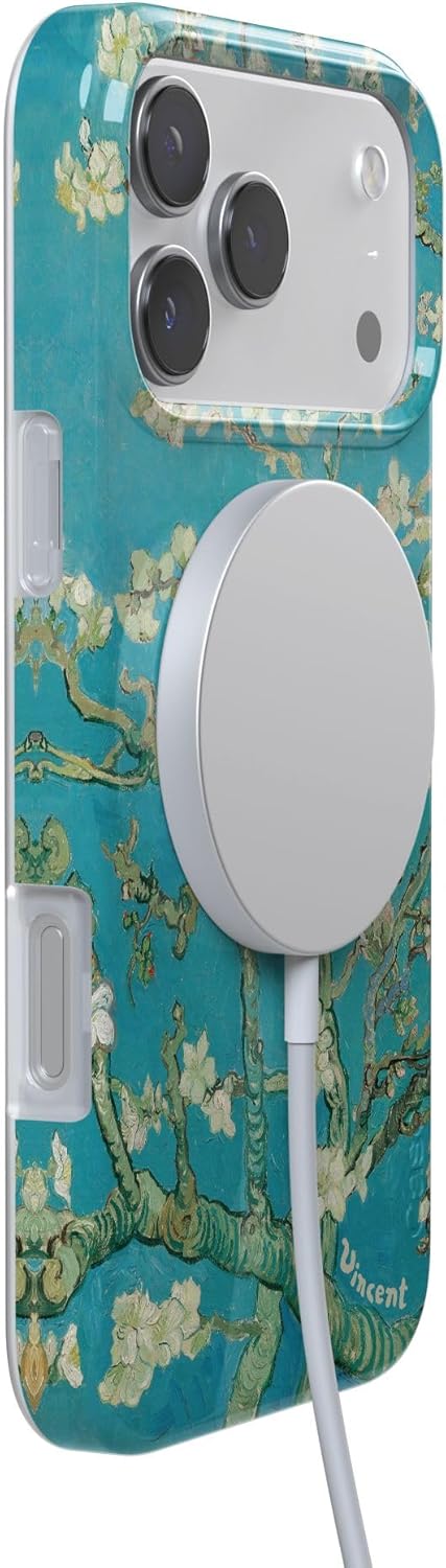 Casely iPhone 17 Pro Max Case | Van Gogh | Almond Blossom Floral | Compatible with MagSafe | Classic Ultra Thin Design
