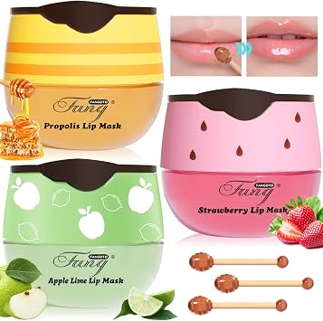Honey Lip Balm 3 Pieces, Moisturizing Lip Care