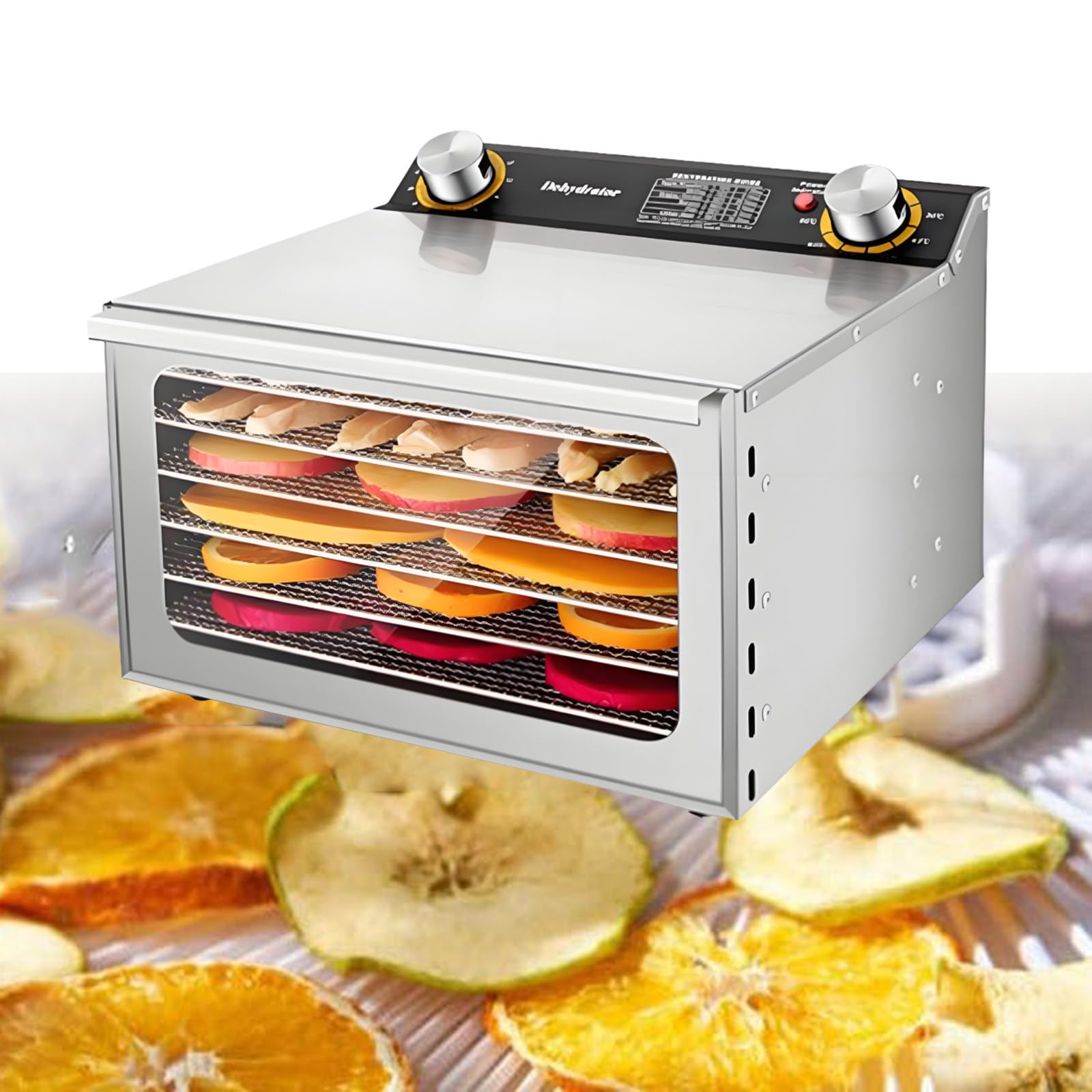 Wianqian Multicolor Food Dehydrated Dryer, Commercial Food Dehydrator 6Layer