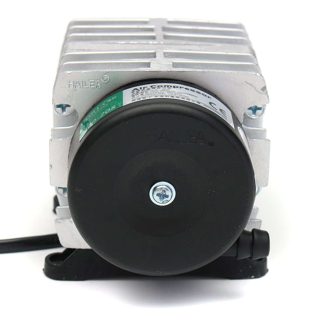 45L/Min 25W Elettromagnetico Compressore Acquario Ossigeno Stagno Aria Aeratore Pompa