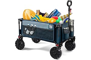 TIMBER RIDGE Outdoor Offroad Wagon: Rugged All-Terrain Utility Cart