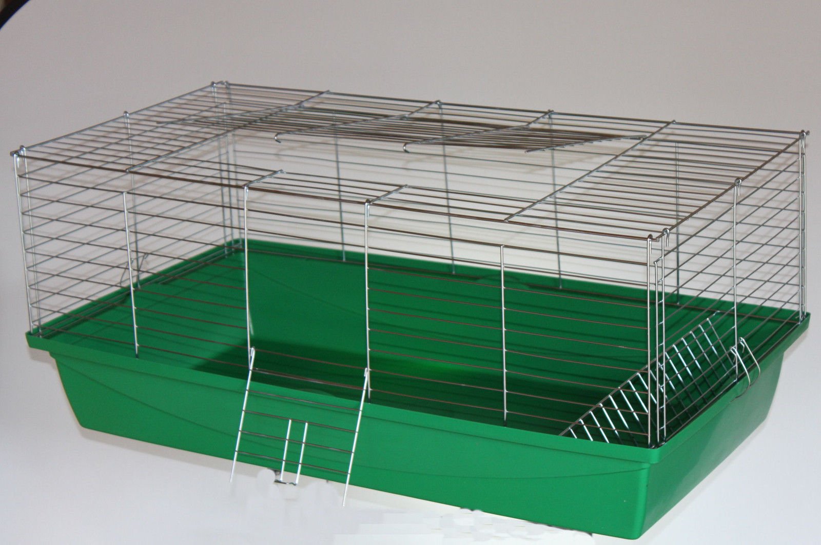Nagerkäfig,Hasenkäfig,Meerschweinkäfig,Käfig,Rabbit,Zwergkaninchen ca. 100 x 54 x 43 cm grün
