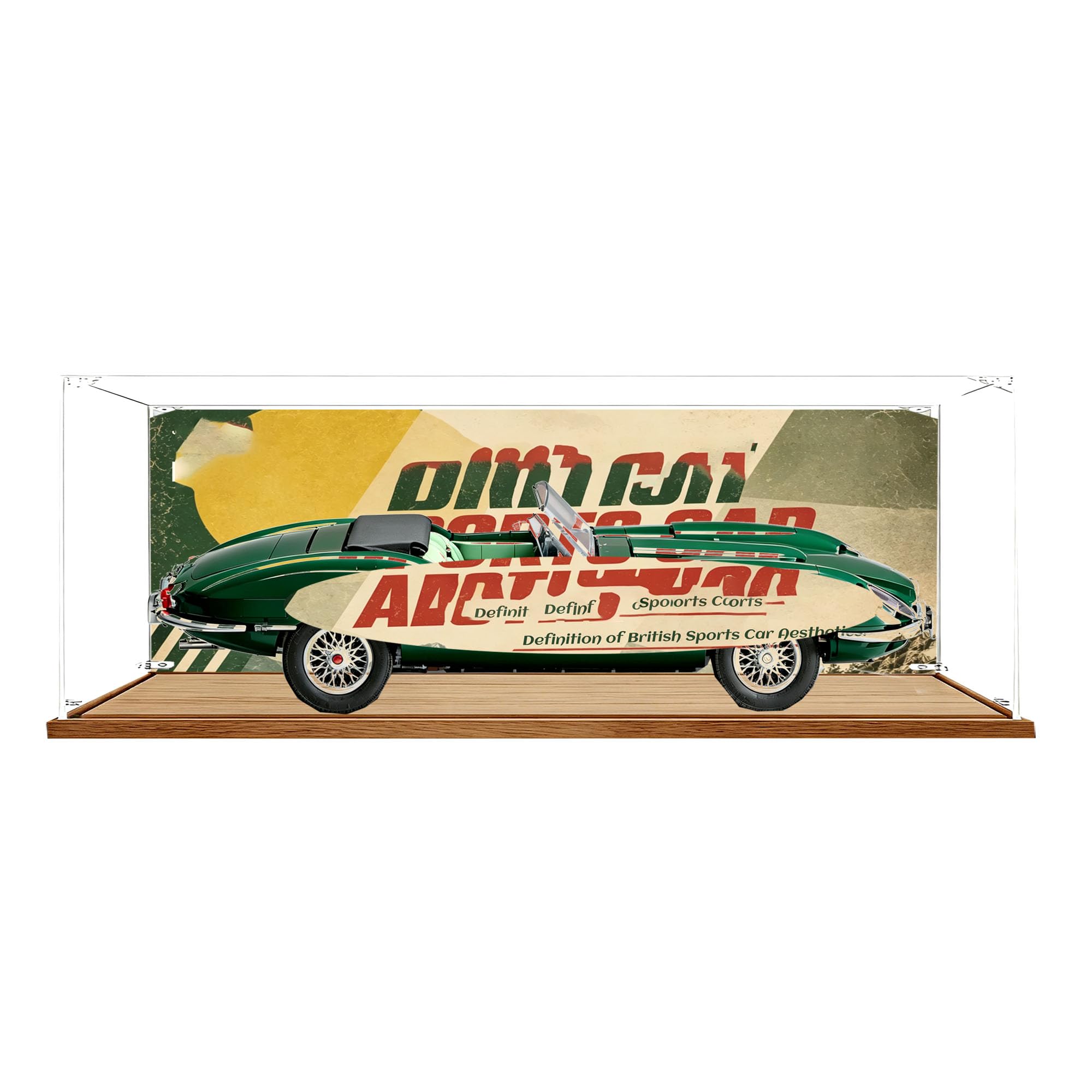 Clear Acrylic Showcase Box for Le-go 11381 Sets (Background 4)