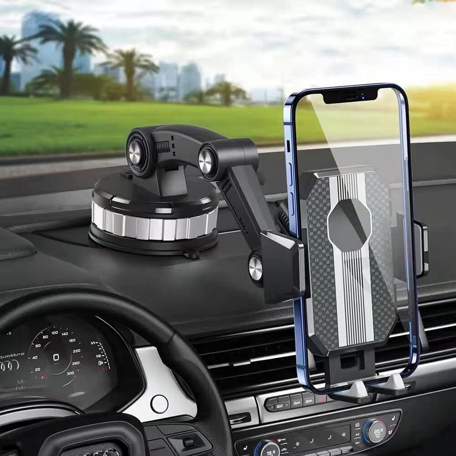uscallm 360%c2%b0 rearview mirror phone holdercar rearview mirror mount phone and gps holderuniversal car phone holdercell phone automobile cradles