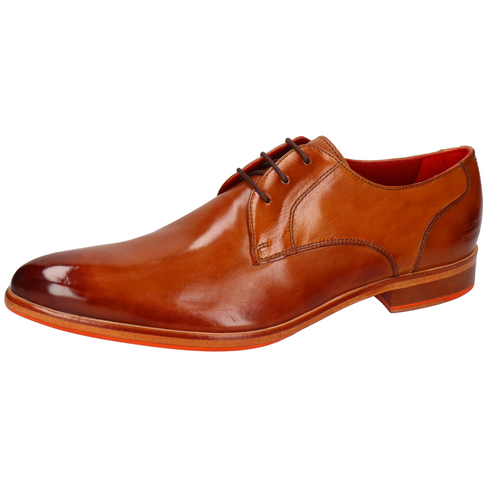 Melvin & Hamilton Men's Brown Leather Derby Shoes Toni 1