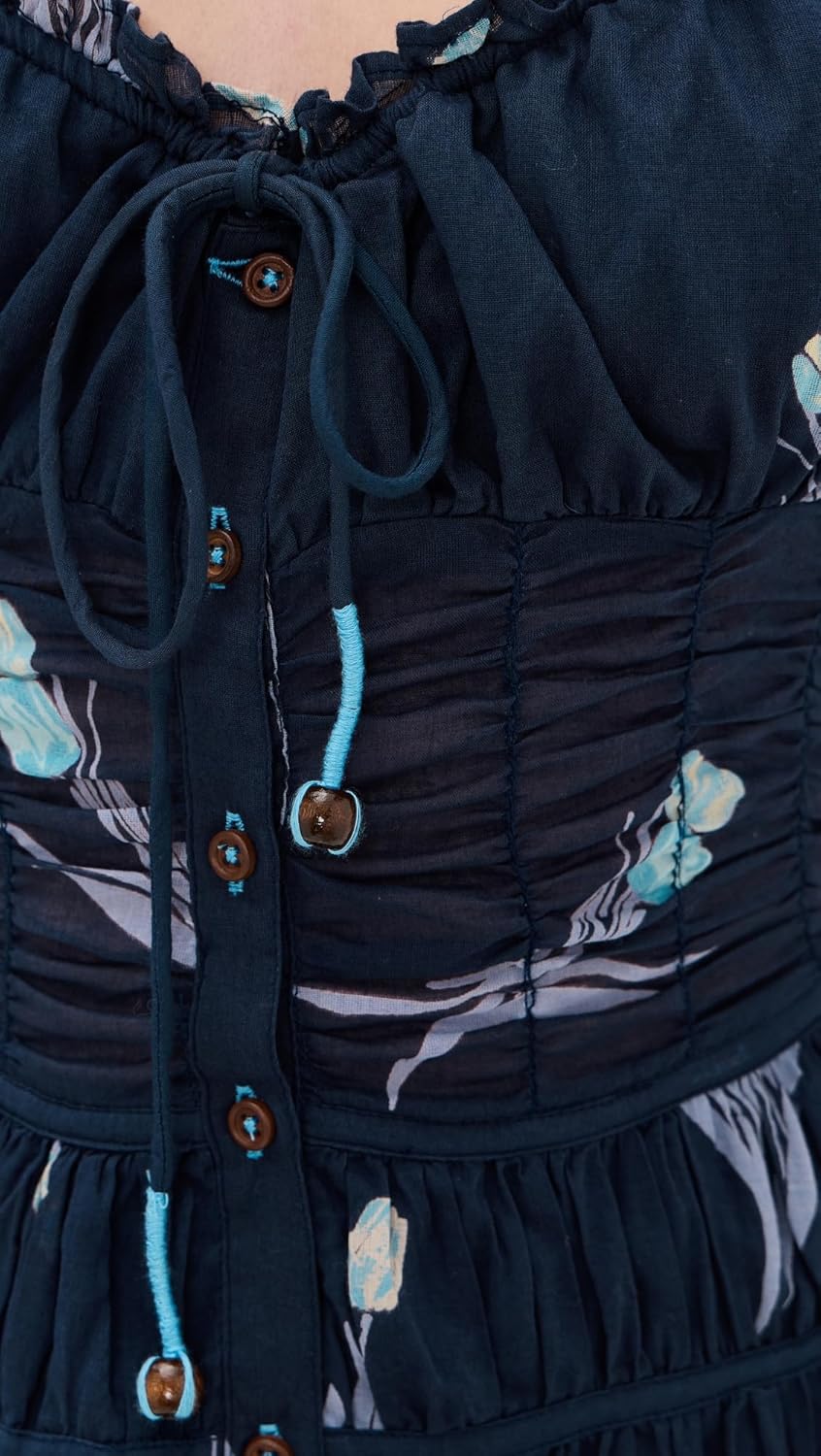 Free People Women's Complete Me Midi Dress - Image 6