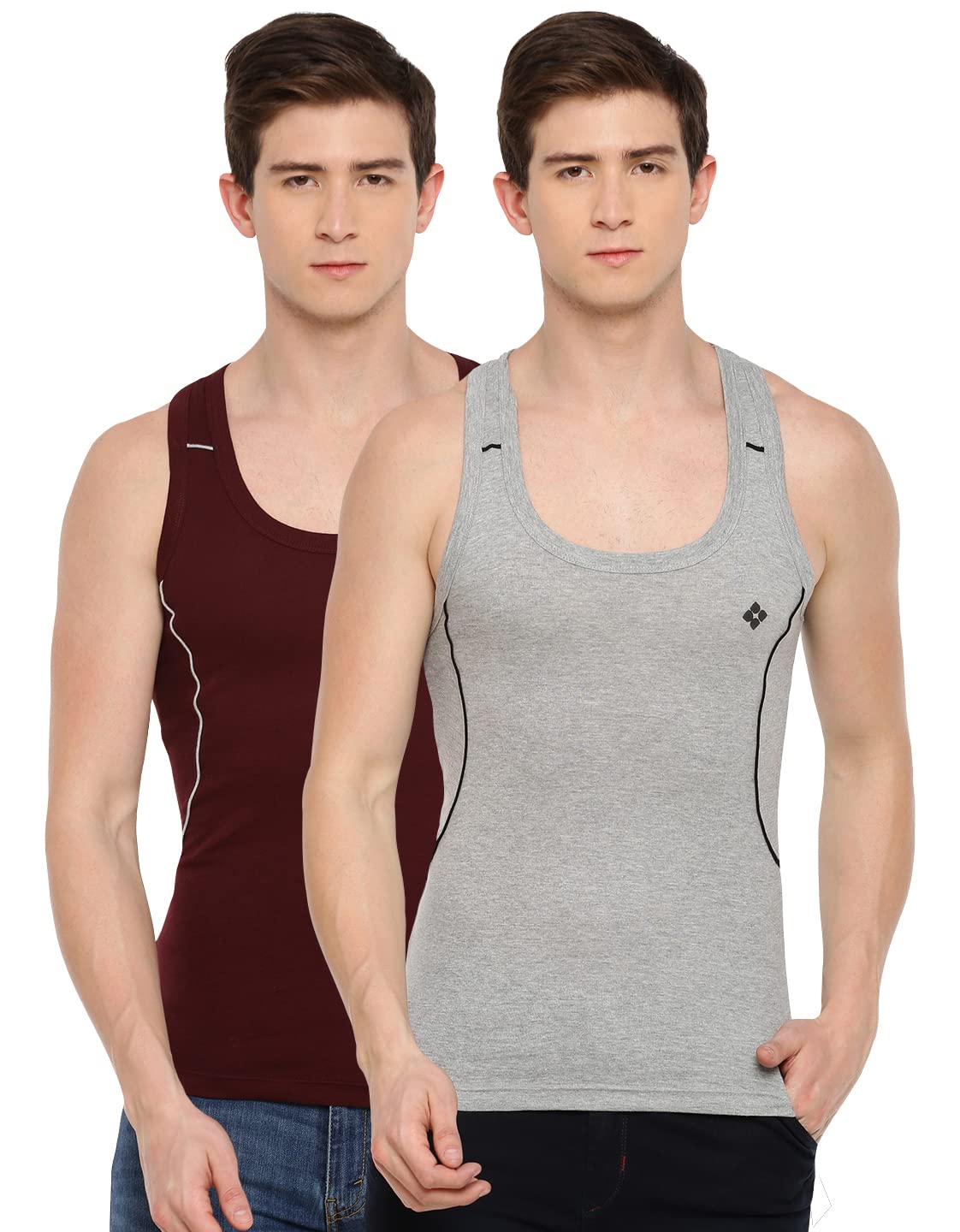 dollar bigboss Men's Solid Regular Fit Gym Vest-picture-22
