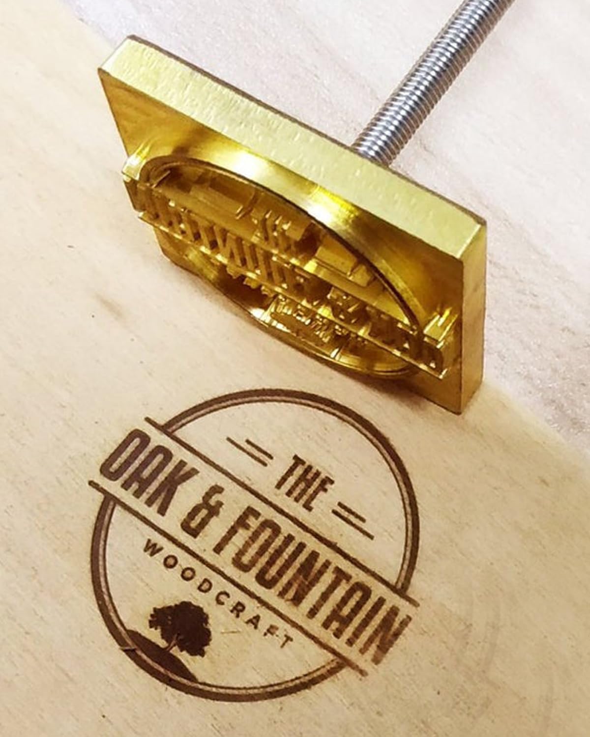 Branding Iron Heat Stamp Personalized Branding Iron for BBQ Grilling Steak Food Meat Food Wood Leather (2.5inch/6.35cm)