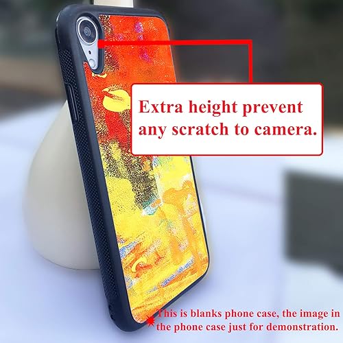 Miniatura 6 de JUSTRY 5 fundas para teléfono de sublimación compatibles con Apple iPhone XR de 6.1 pulgadas, funda imprimible para teléfono para sublimación de