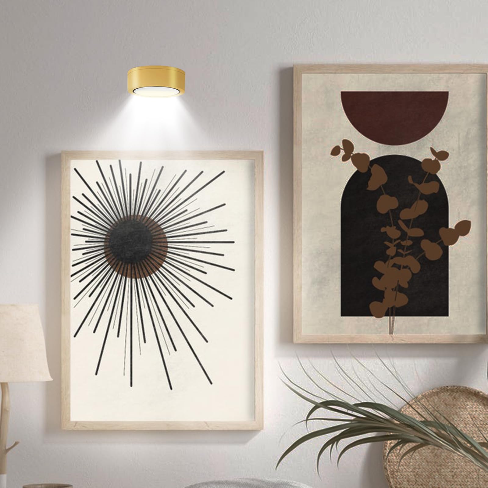 LED Magnetische Kunstweergave Licht, Chiclify Picture Lights, Magnetic