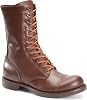 Corcoran 10 Original Unlined Jump Boot for Men - Soft Toe Leather Lace Up Military Style Boot, Black - 7 EE