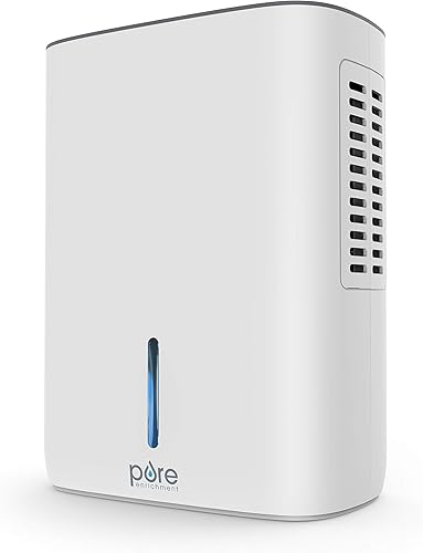 Pure Enrichment PureDry - Deshumidificador Deluxe  El tanque de agua de tamaño mediano de 15 litros elimina 169fl ozdía en exceso de humedad de
