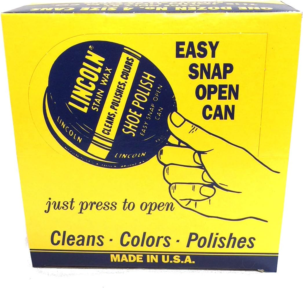 Lincoln Stain Wax, 12-3.5 oz cans (Neutral)