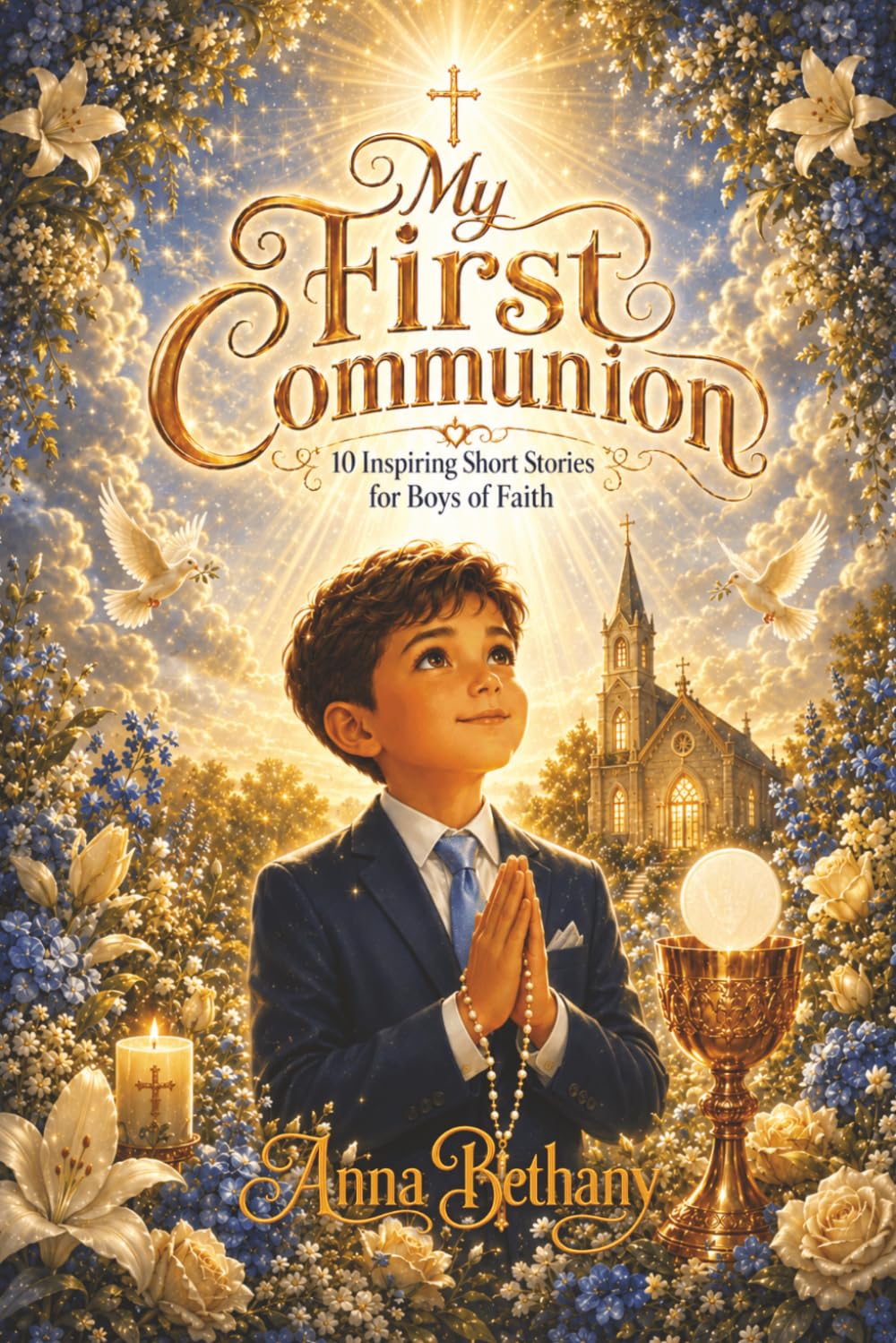 My First Communion: 10 Inspiring Short Stories for Boys of Faith: A Catholic Storybook and Keepsake Gift for Boys Preparing for First Holy Communion