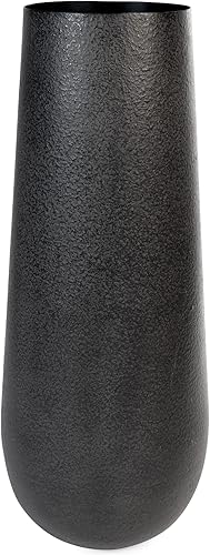 Miniatura 2 de Signature Design by Ashley Fynn - Jarrón de metal contemporáneo de 17 pulgadas, color marrón antiguo