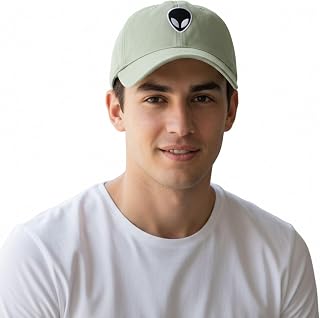 Xlent Baseball Cap for Men & Women Summer Sun Hat Adjustable Dad Hat Cotton Alien Embroidery Outdoor Sport Headwear Stylis... Price In India