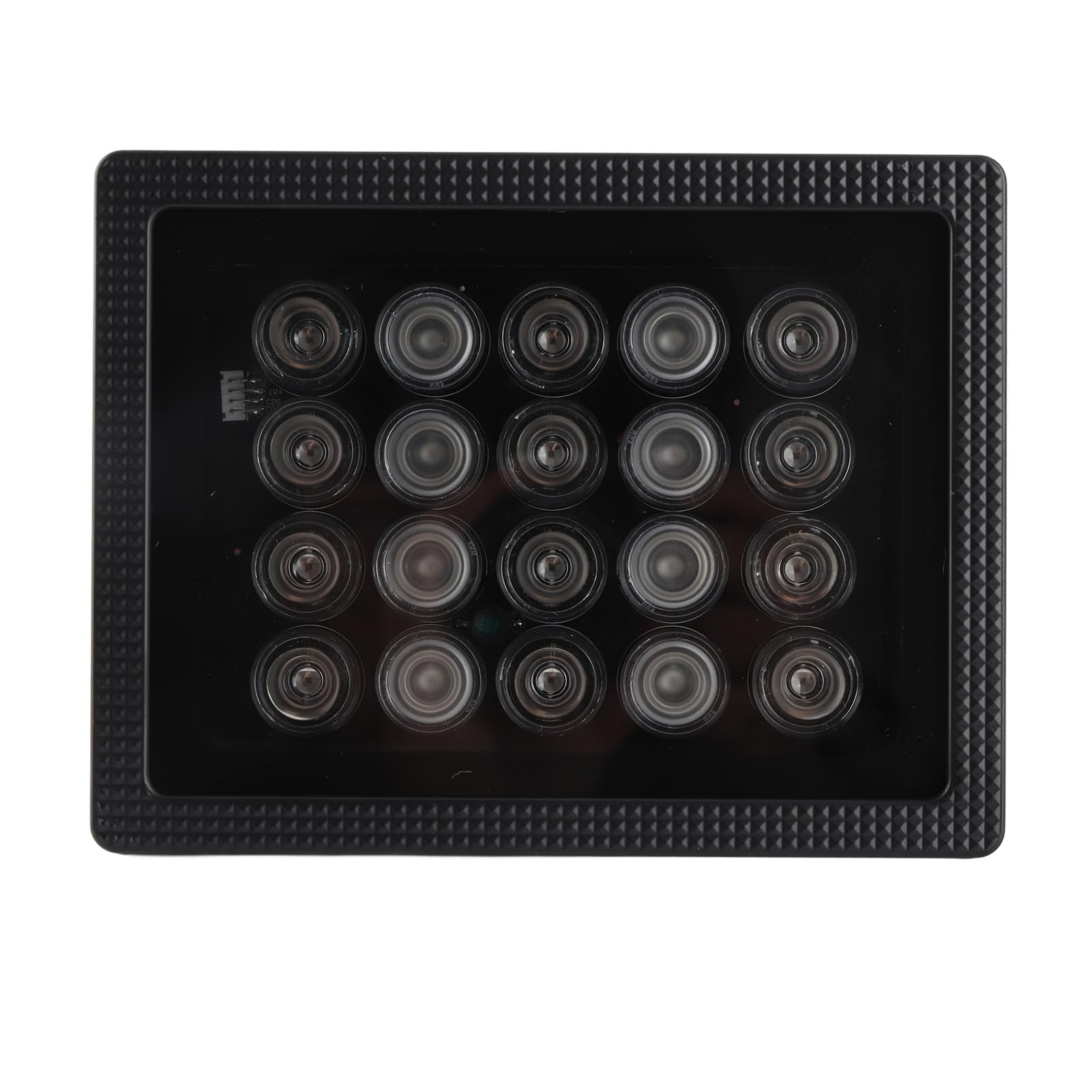 Sicherheitskamera Fülllicht mit 20 LEDs 850 nm Infrarot, IR Outdoor Füllung Licht für CCTV Überwachung, wasserdichtes Aluminiumgehäuse, Automatischer Tagesabendschalter, Langstreckenbele