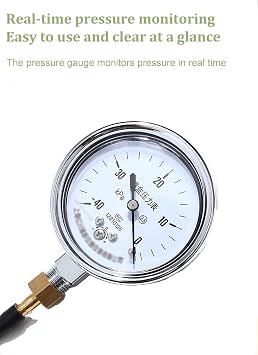 Pectus Excavatum Vacuum Bell Orthosis Brace - Sternal Depression Support with Pressure Gauge for Sunken Chest
