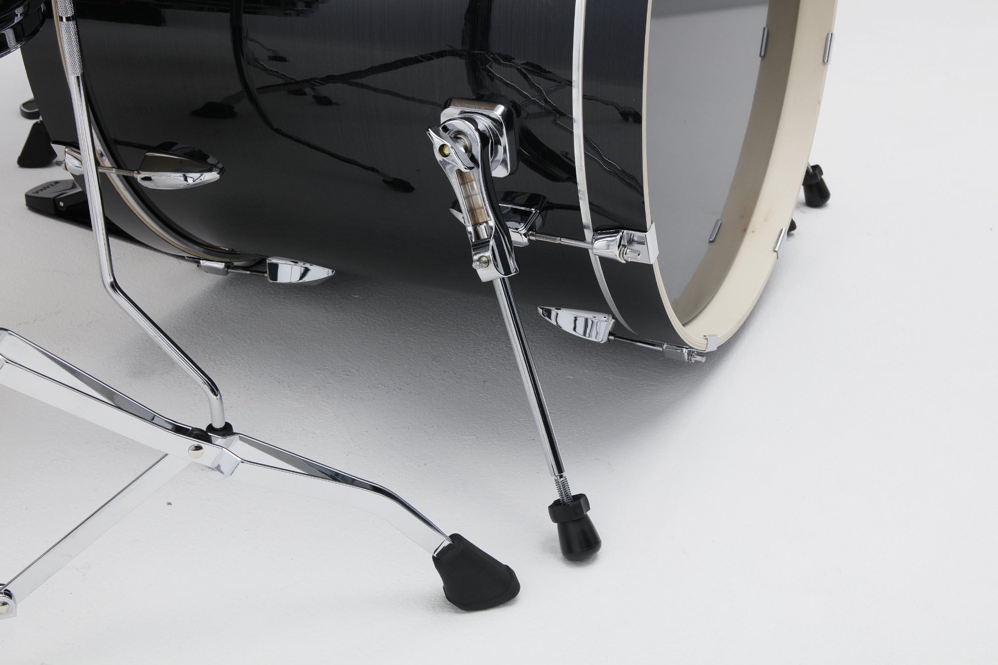 TAMA Imperialstar Drumset 6-teilig Hairline Black mit Becken & Hardware Set