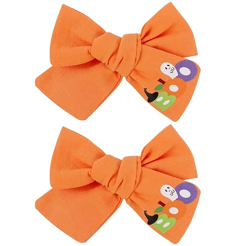 Miniatura 5 de Pinzas para el pelo de Halloween, bonitos pasadores de pompón de animación de ojos verdes para niñas, horquillas de cocodrilo hechas a mano, disfraz