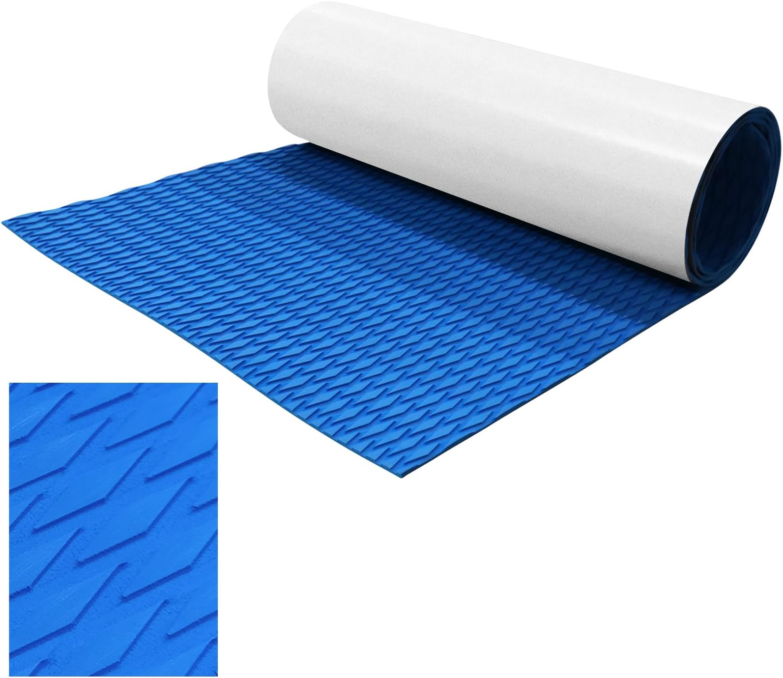 EVA Foam Boat Decking Sheet Universal DIY Surfboard Traction Pad Non-Slip Grip Mat Trimmable Sheet for Kayak RV Yacht Pool Skateboard Skimboard Step Green Yellow Orange Blue Dark Grey Black